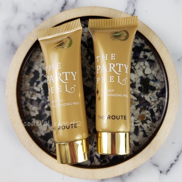 THE ROUTE The Party Peel Golden Illuminizing Peel (x2) - Picture 4 of 4